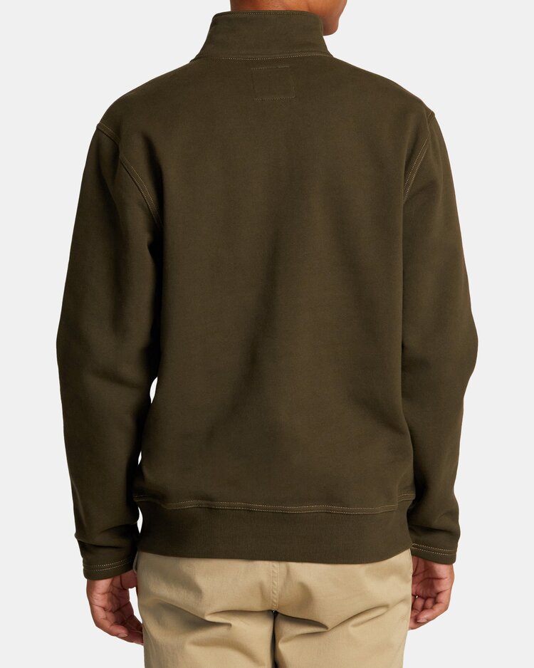 RVCA Chainmail Pullover | Chocolate