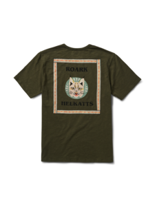 Roark Roark  Helkatts Organic Premium Tee | Military
