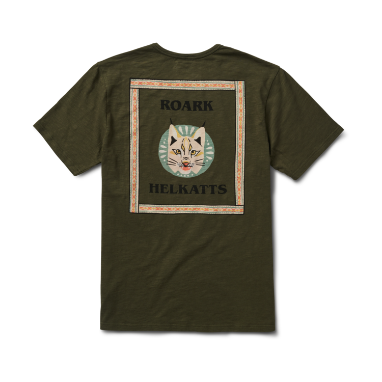 Roark Roark  Helkatts Organic Premium Tee | Military