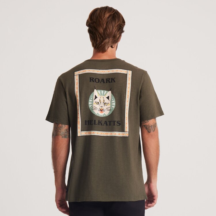 Roark Roark  Helkatts Organic Premium Tee | Military