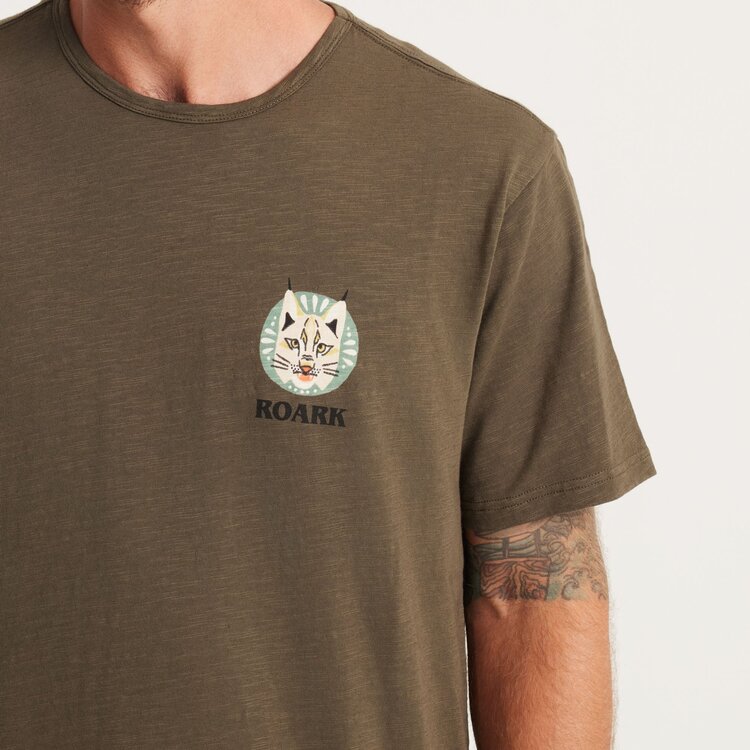 Roark Roark  Helkatts Organic Premium Tee | Military