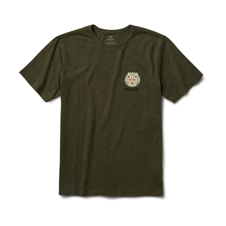 Roark Roark  Helkatts Organic Premium Tee | Military