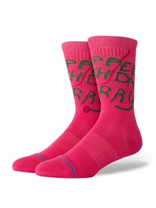 Stance Stance Happee Crew Socks | Pink