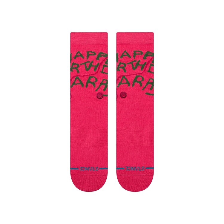 Stance Stance Happee Crew Socks | Pink