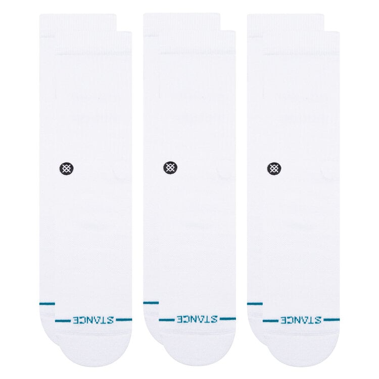 Stance Icon 3 Pack | White