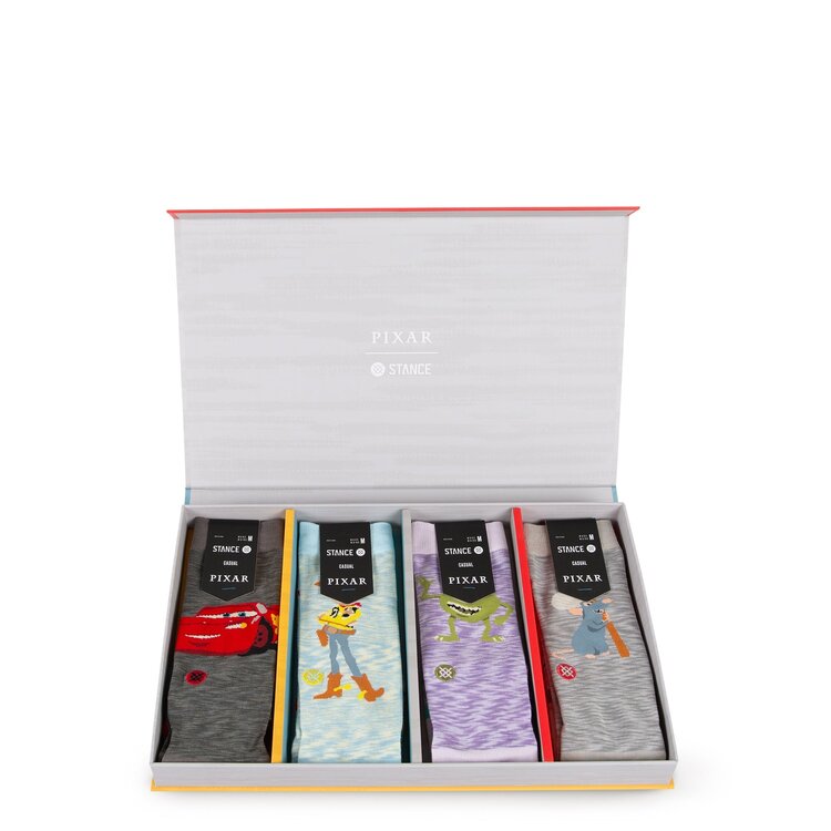 Stance Stance Pixar Crew Socks Box Set | Multi