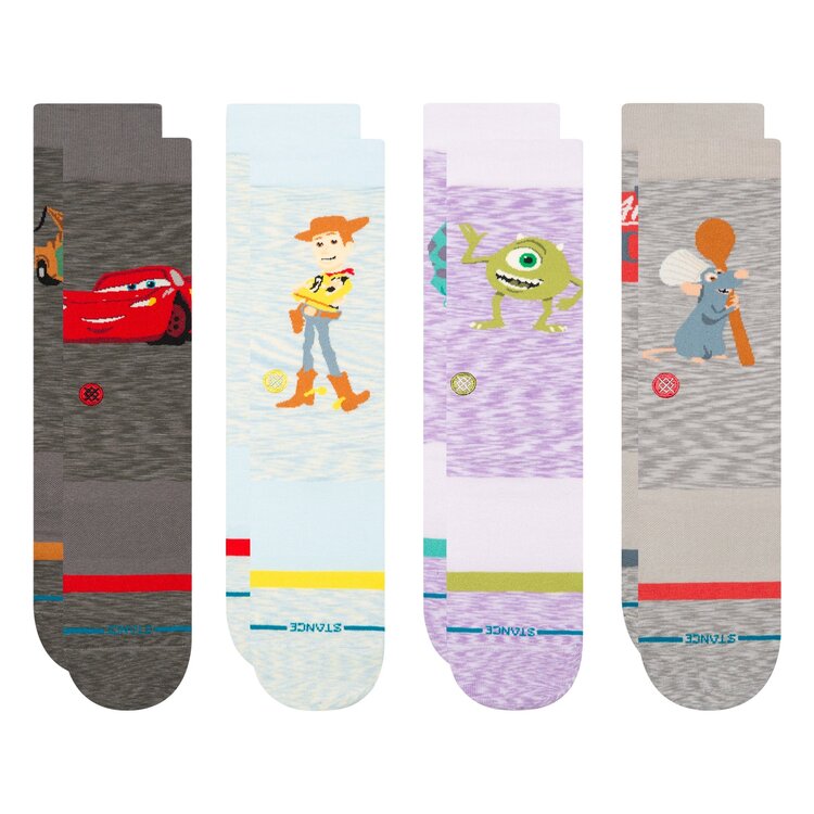 Stance Stance Pixar Crew Socks Box Set | Multi