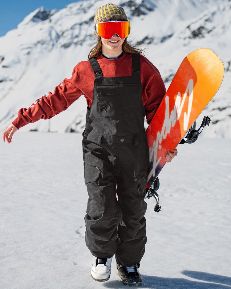 Volcom Volcom Creston 3D Stretch Bib Overall | Black