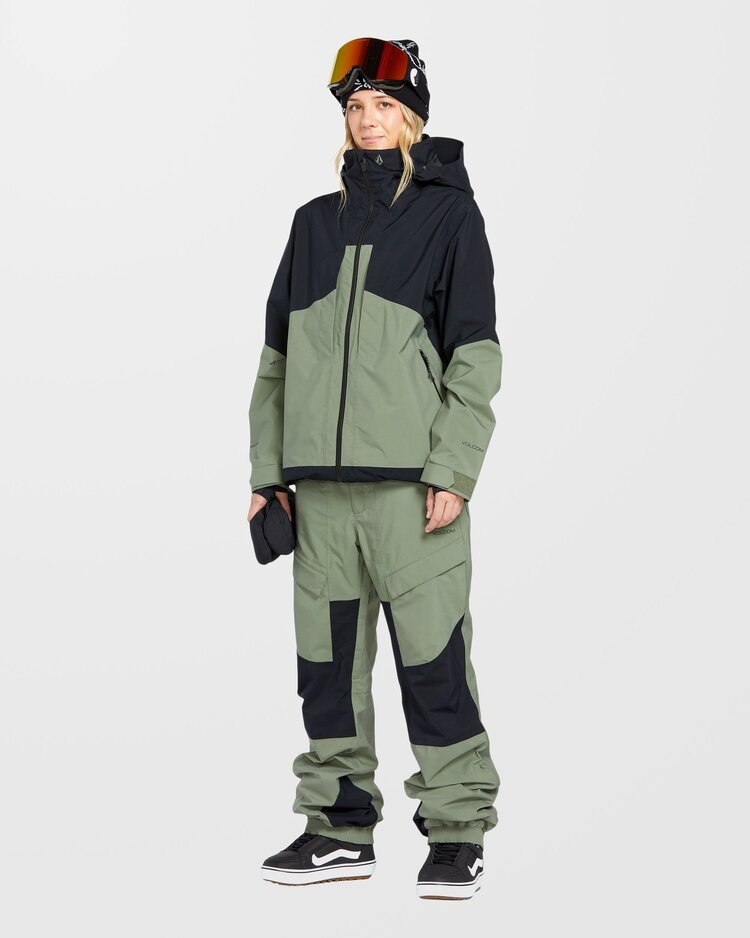 Volcom Women's AT Stretch GORE-TEX Jacket | Lichen Green
