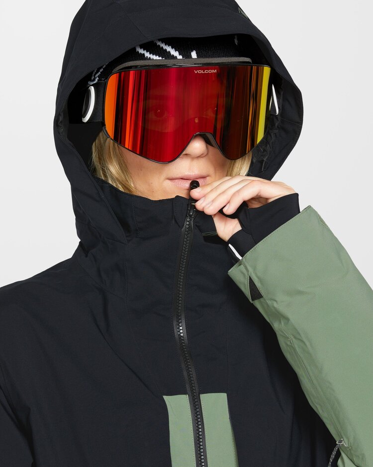 Volcom Women's AT Stretch GORE-TEX Jacket | Lichen Green