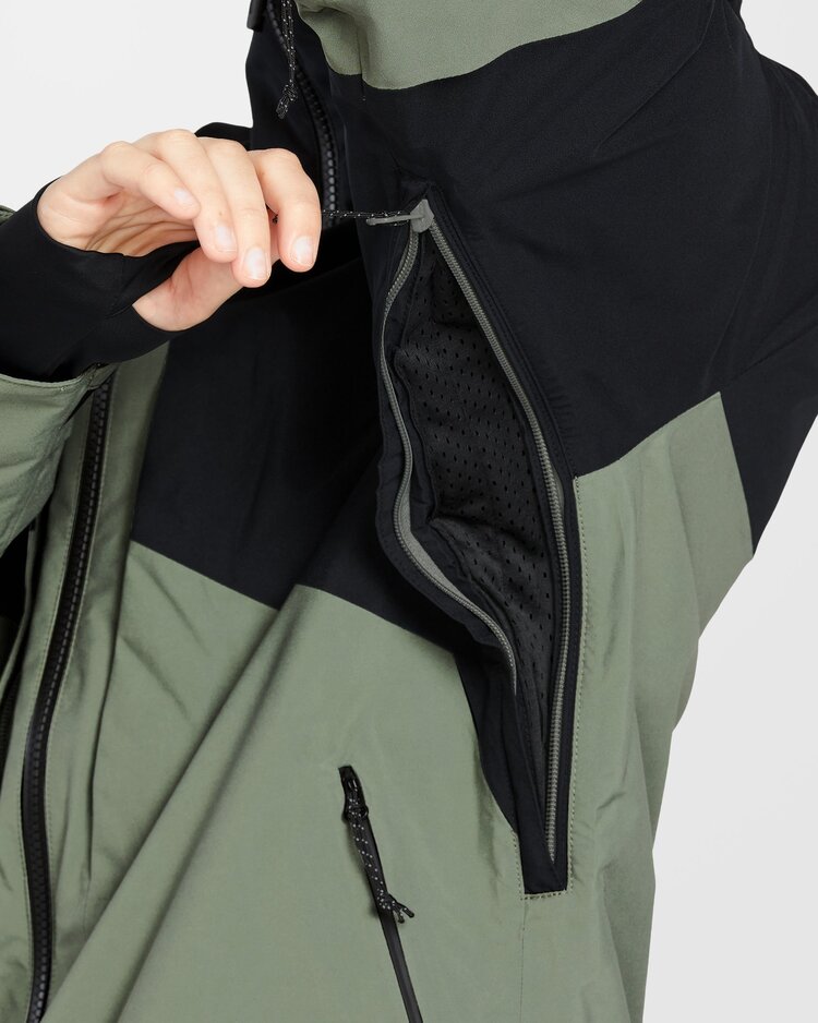 Volcom Women's AT Stretch GORE-TEX Jacket | Lichen Green