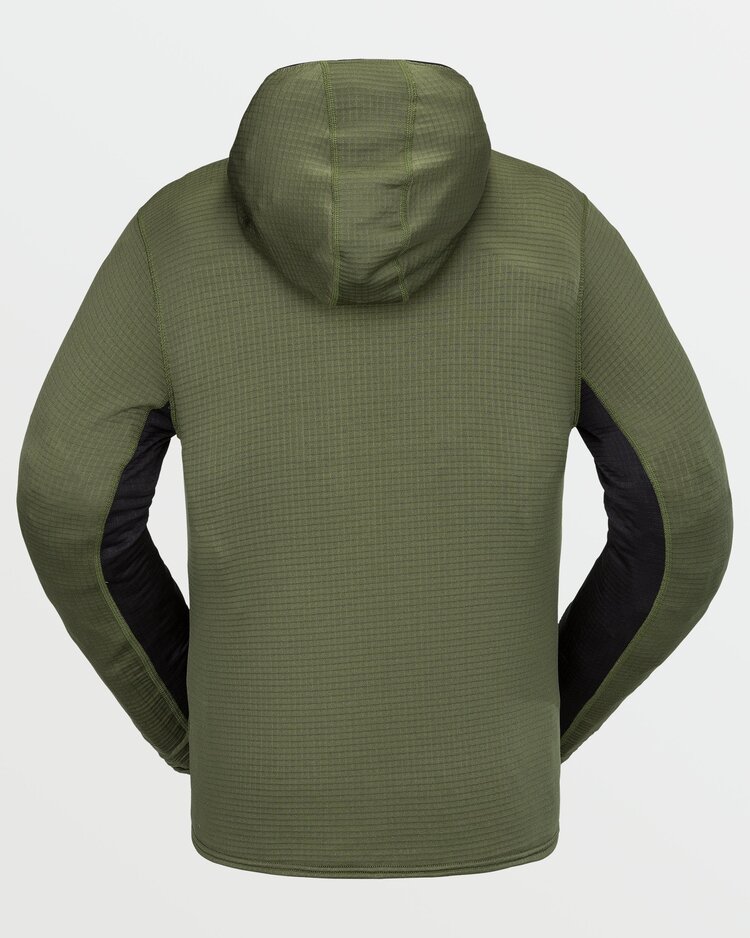 Volcom Volcom Mens Gridlock Full Zip Fleece | Ivy