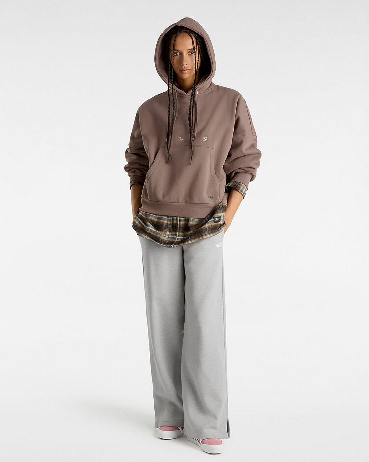 Vans Skate Wire Loose Pullover Hoodie | Deep Taupe