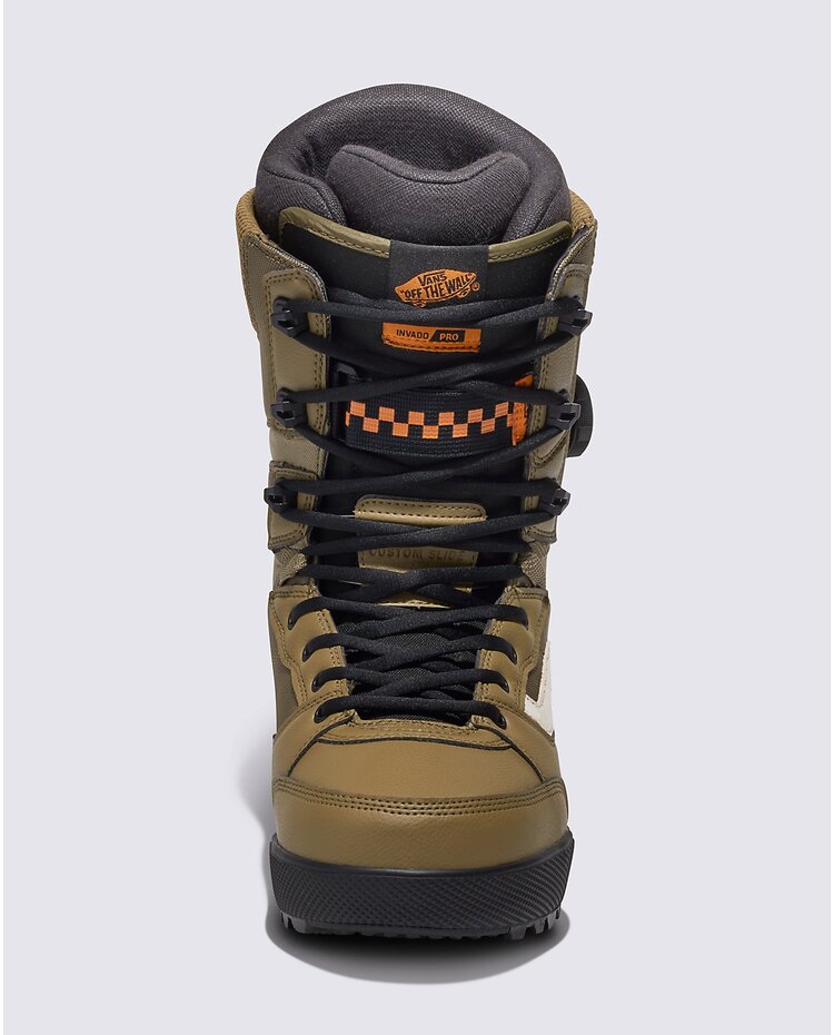 Vans Men's Invado Pro 2025 Snowboard Boots | Black / Olive