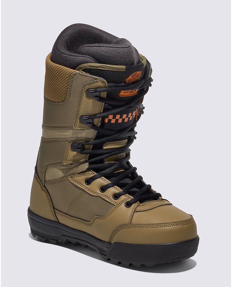 Vans Men's Invado Pro 2025 Snowboard Boots | Black / Olive