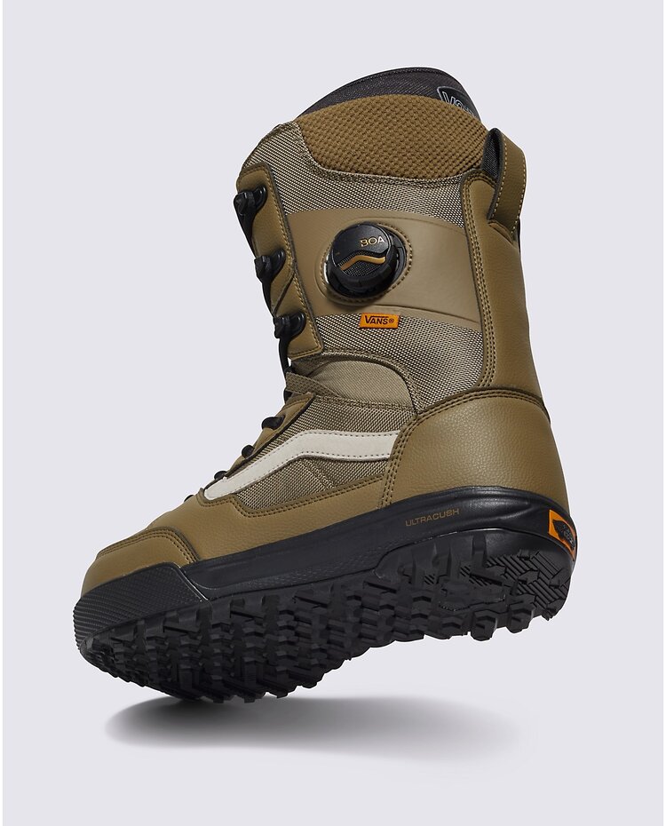 Vans Men's Invado Pro 2025 Snowboard Boots | Black / Olive