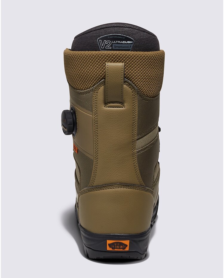 Vans Men's Invado Pro 2025 Snowboard Boots | Black / Olive