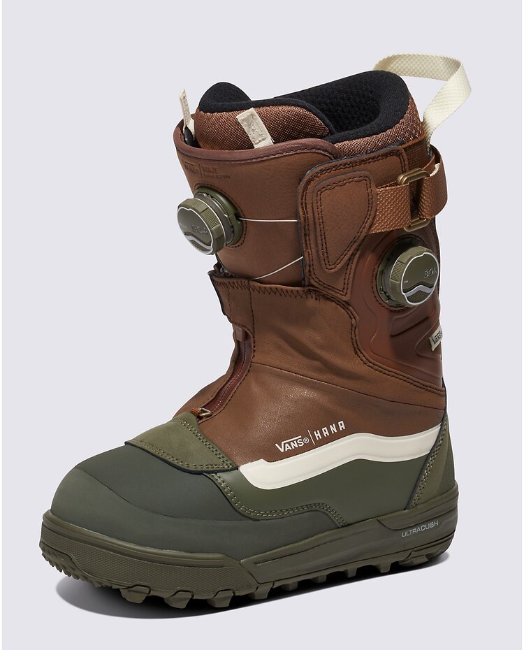 Vans Women's Viaje Range Edition X Hana Beaman Snowboard Boots | Grape Leaf / Brown