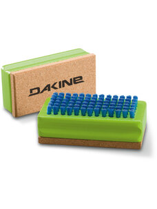 Dakine Nylon / Cork Brush Snowboard Tuning Tool | Green