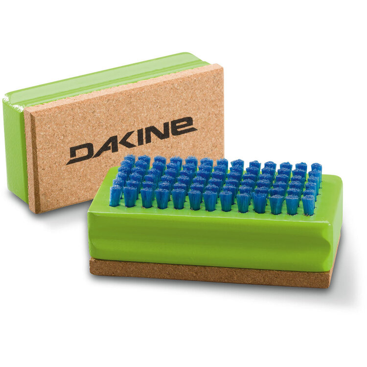 Dakine Nylon / Cork Brush Snowboard Tuning Tool | Green