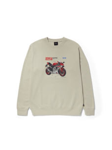 HUF HUF 422cc Crewneck | Stone