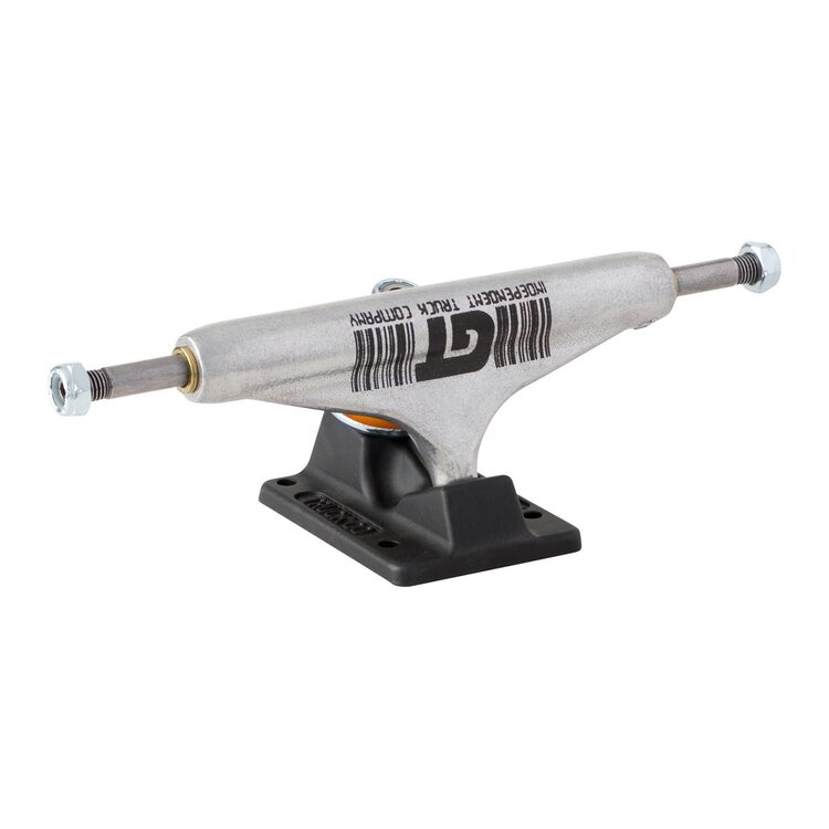 Independent Stage 11 Hollow Grant Taylor Barcode Standard Skateboard Trucks | Silver/Black