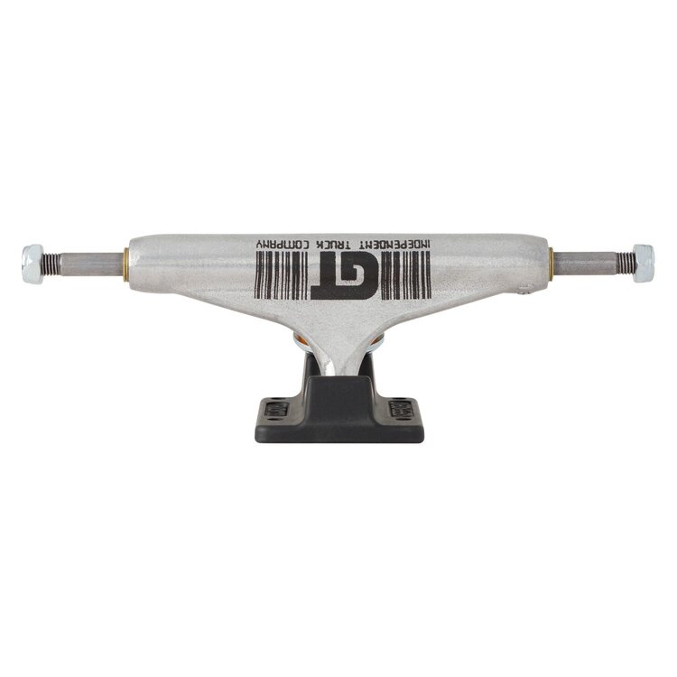 Independent Stage 11 Hollow Grant Taylor Barcode Standard Skateboard Trucks | Silver/Black