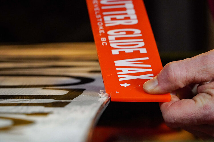 Board Butter Board Butter Board Butter Glide Wax Scraper | 5mm, 315mm x 56mm