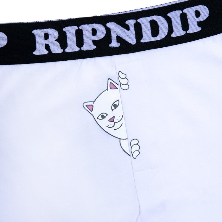 Ripndip Ripndip Boxer Peek A Nermal | White
