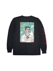 Ripndip Ripndip Longsleeve T-Shirt Nermal Portrait | Black