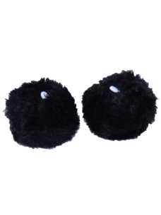 MDXONE MDXONE Elastic Pompoms Pair | Black