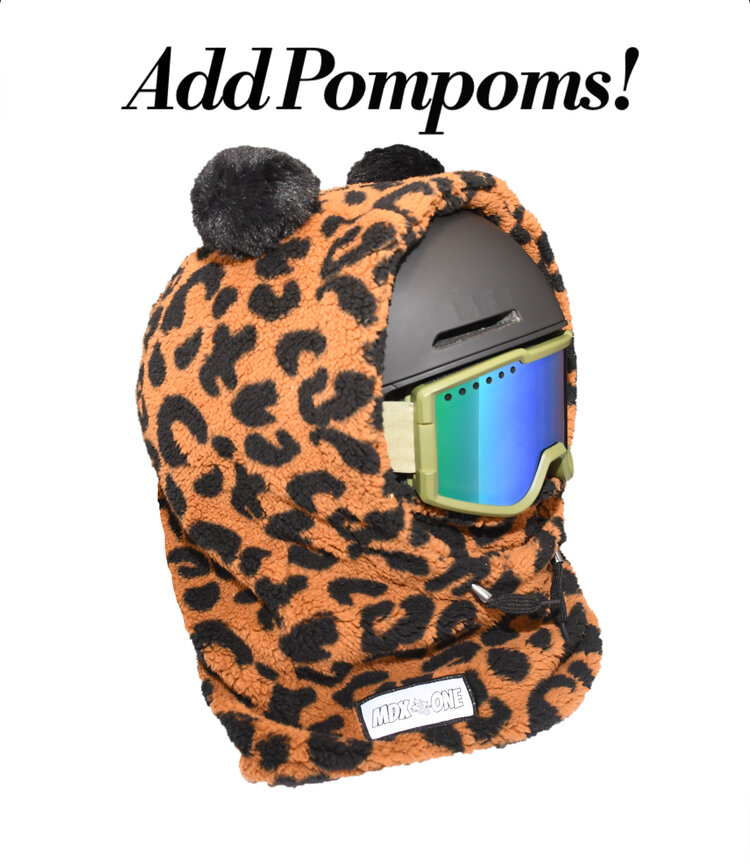 MDXONE MDXONE Elastic Pompoms Pair | Black