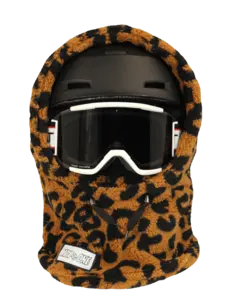 MDXONE Kids' Over the Helmet Balaclava | Leopard