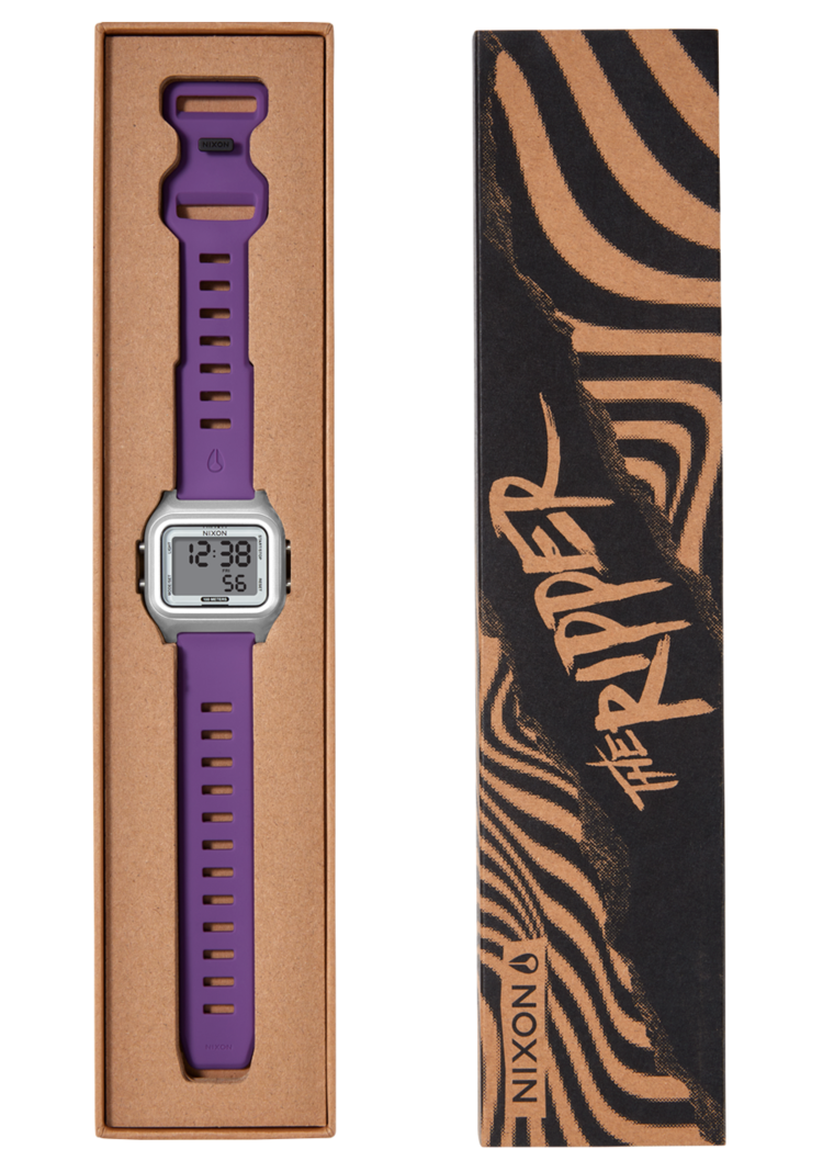 Nixon Ripper | Silver / Purple