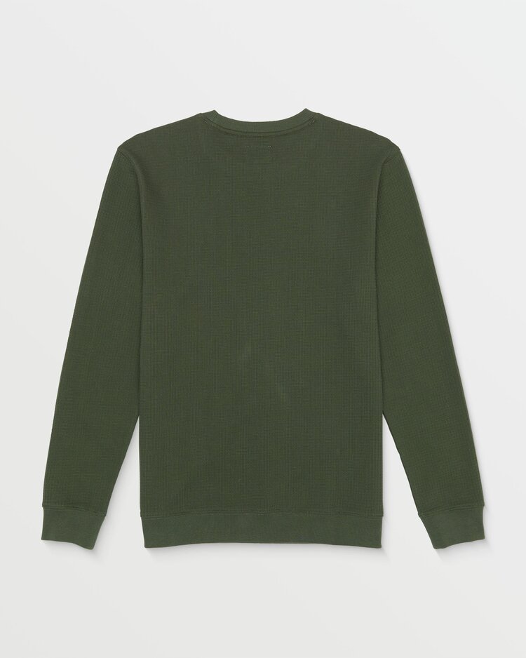 Volcom Volcom Gridstone Crew Long Sleeve | Squadron Green
