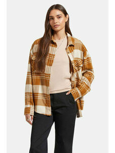 Brixton Brixton Bowery W Classic Flannel | Washed Copper/Whitecap