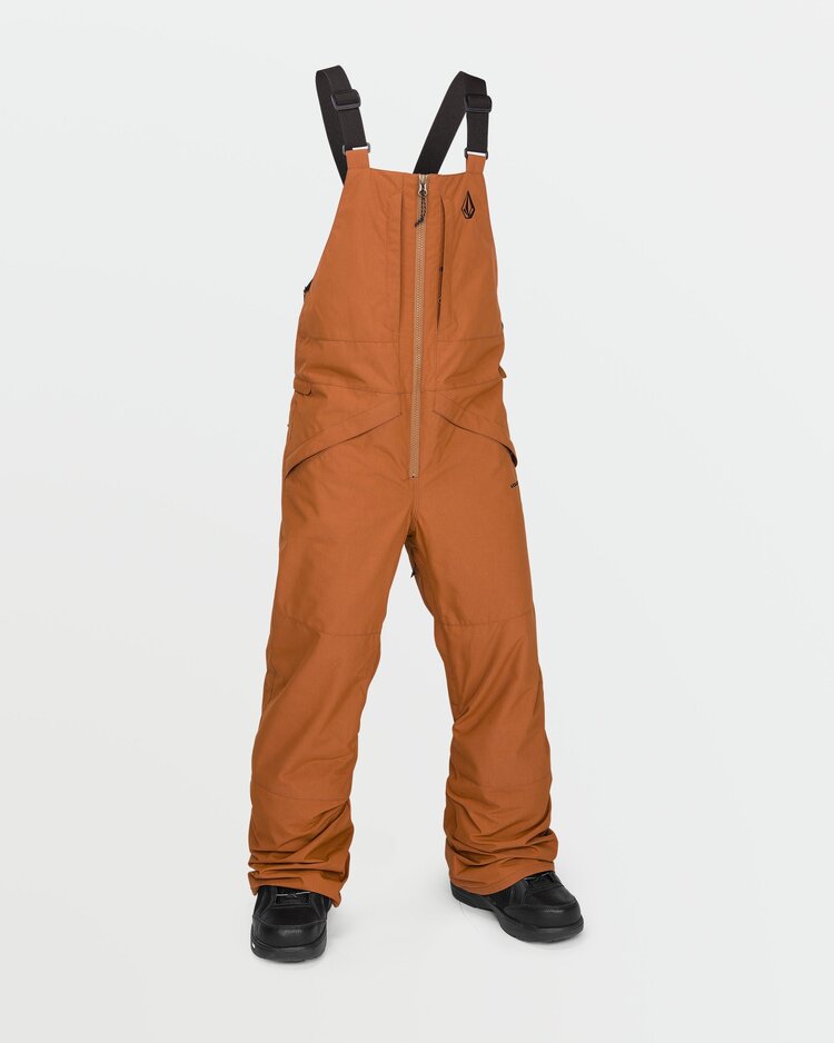 Volcom Kids' Barkley Insulated Bib Overall | Caramel