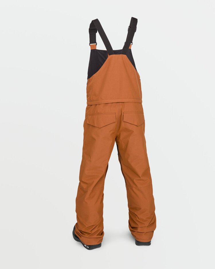 Volcom Kids' Barkley Insulated Bib Overall | Caramel
