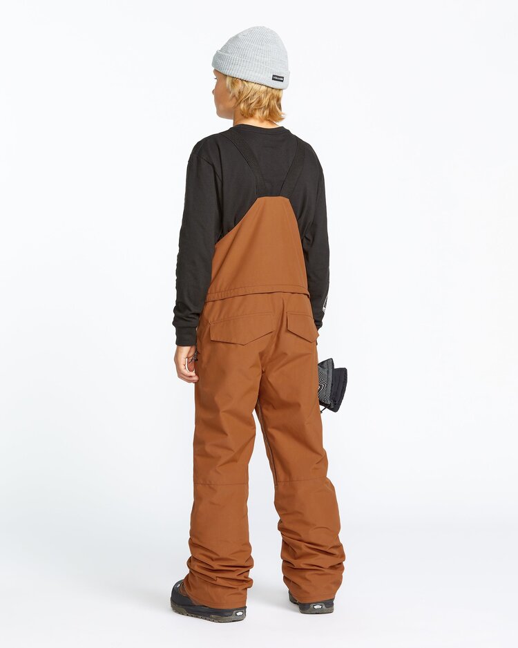 Volcom Kids' Barkley Insulated Bib Overall | Caramel