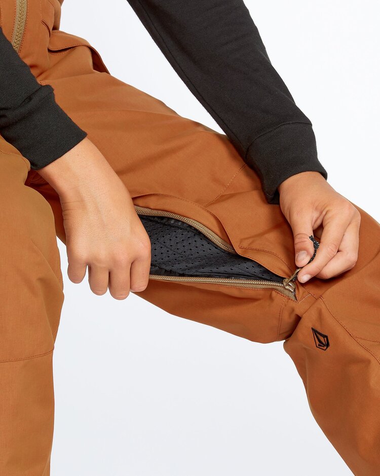 Volcom Volcom Barkley Insulated Bib Overall | Caramel