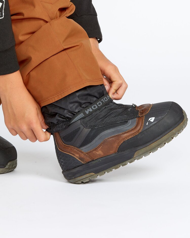 Volcom Kids' Barkley Insulated Bib Overall | Caramel