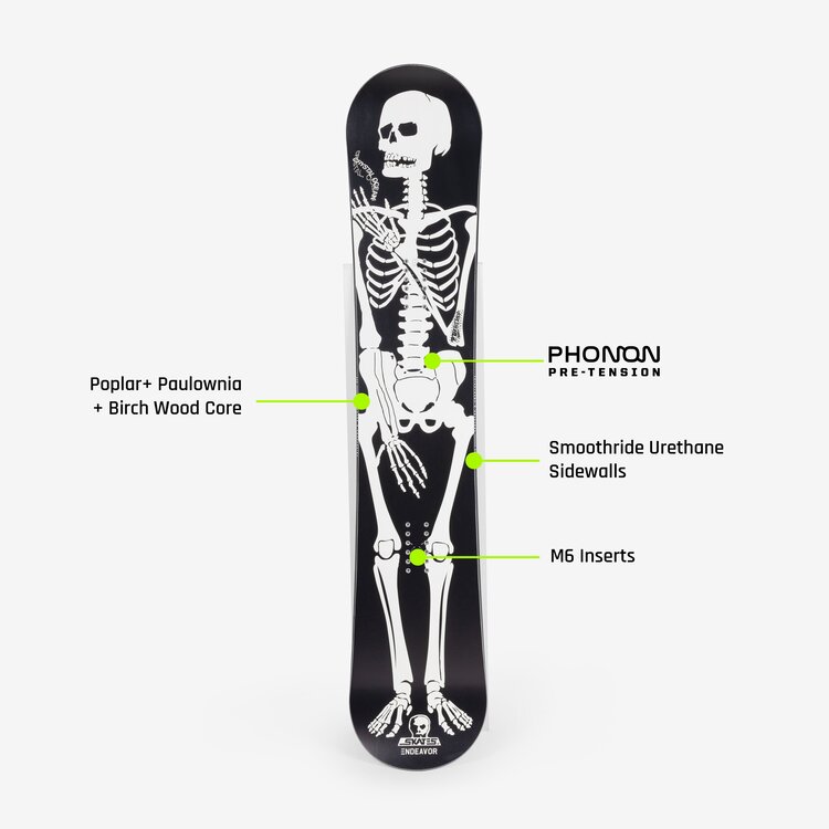 Endeavor Endeavor Skull Skates Snowboard