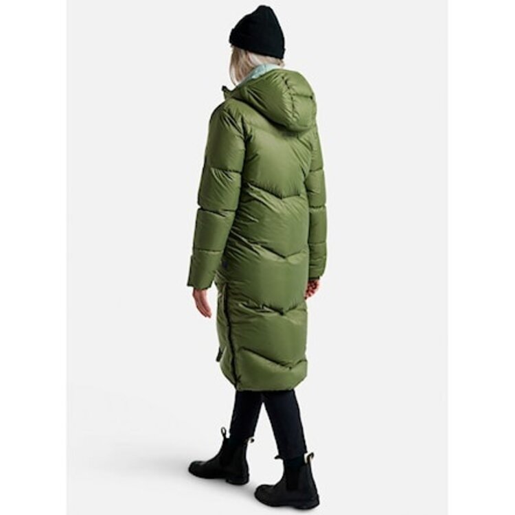 Burton Burton Womens Long Down Parka | Forest Moss