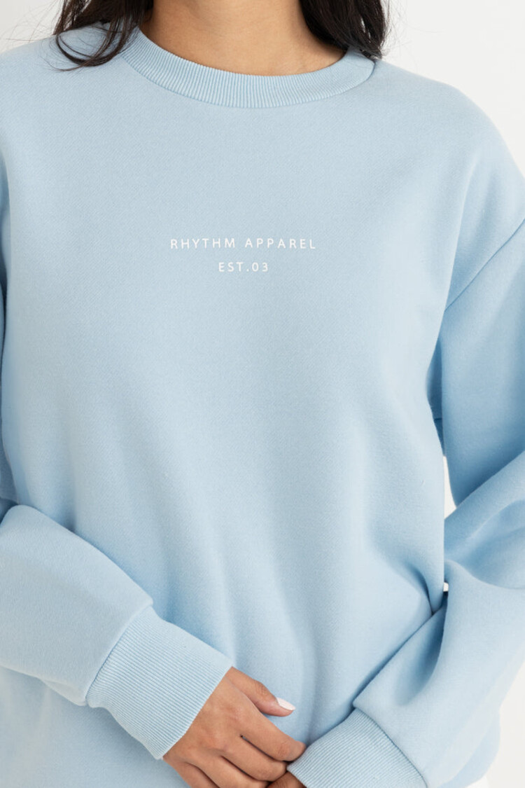 Rhythm Rhythm Classic Brand Fleece | Blue