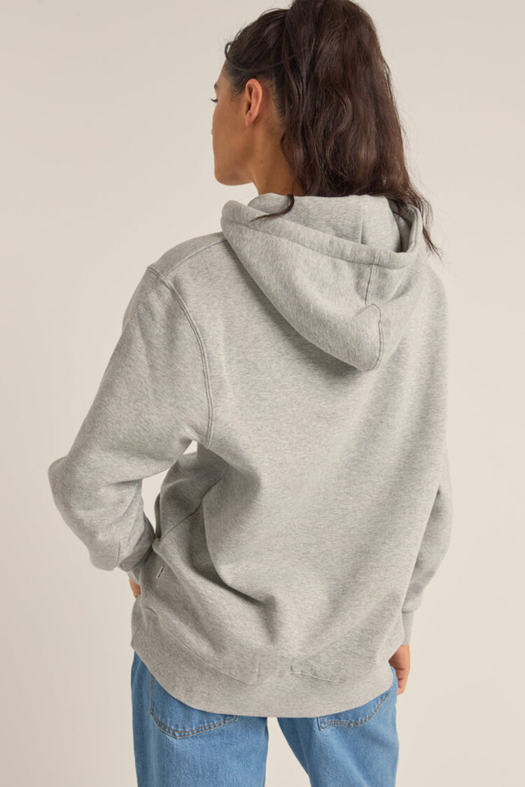 Rhythm Rhythm Logo Boyfriend Fleece Hood | Grey Heather