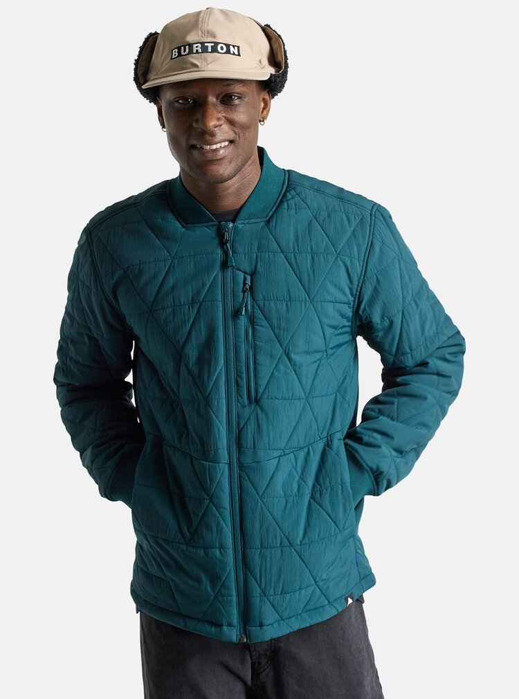Burton Burton Mens Versatile Heat Insulated Jacket | Deep Emerald