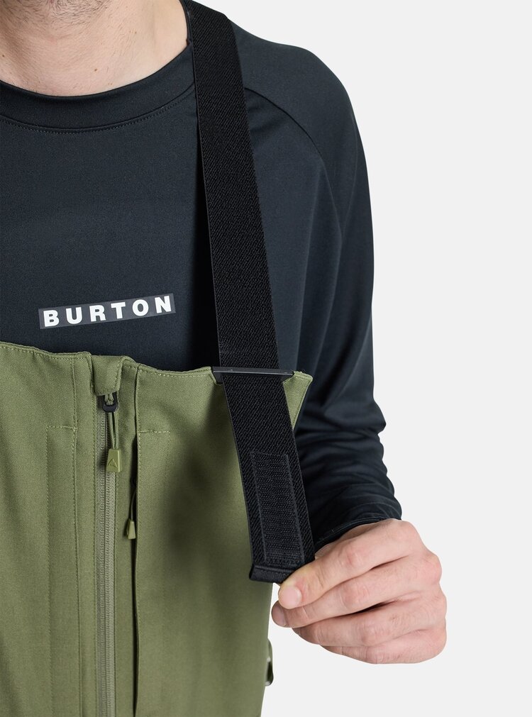 Burton Men's Reserve Bib Pants | Forest Moss
