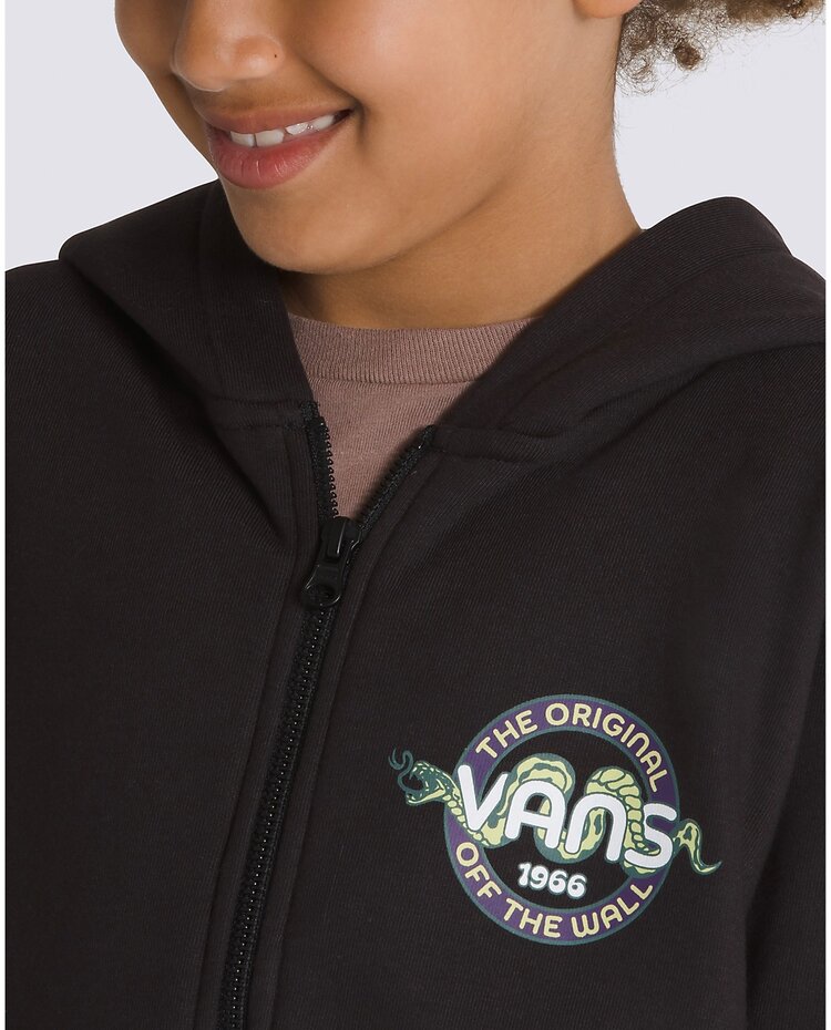 Vans Vans Kids Snake Style Full Zip Hoodie | Black