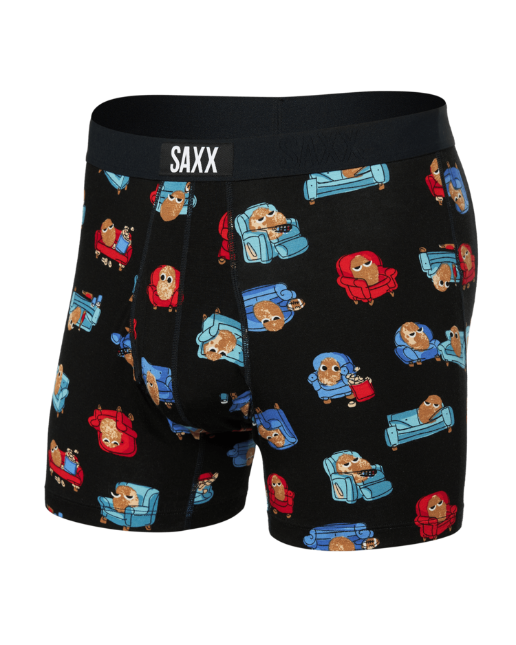 Saxx Saxx Ultra Super Soft Boxer Brief | Couch PotatoBlack