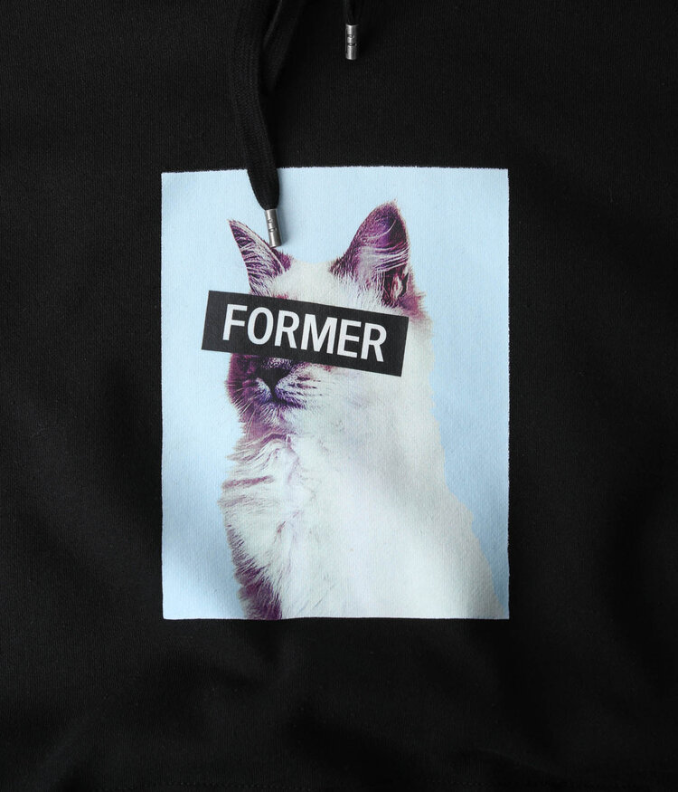 Former Former Charm Hood | Black